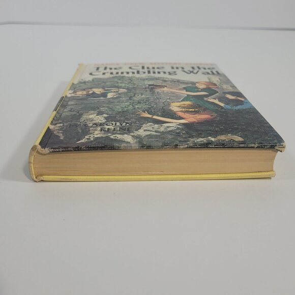 Vintage Nancy Drew Mystery Clue In The Crumbling Wall #22 Original Text 1960s - Picture 10 of 14